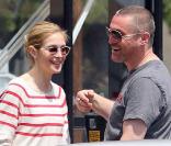 Kelly Rutherford et son nouveau compagnon faisant du shopping à West Hollywood.