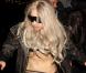 Lady Gaga se rend en boîte de nuit à Stockholm en Suède après son concert le 08 mai 2010.