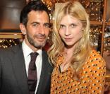 Mac JAcobs et Clémence Poésy à l'ouverture de la nouvelle boutique Louis Vuitton à Londres le 25 mai 2010