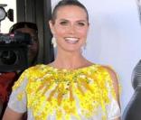 Heidi Klum à Los Angeles lors de la présentation de sa nouvelle collection de vêtements pour femmes enceintes. Le 26 mai 2010