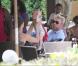 Boris Becker, sa femme Lilly Kerssenberg et Amadeus en vacances à Miami, mai 2010
