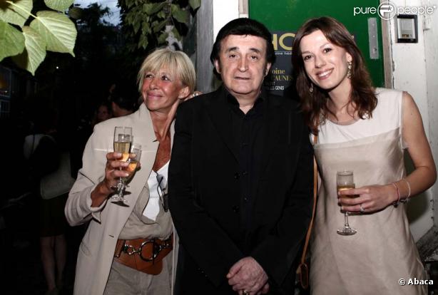 Vernissage de l'expoisiton d'Eric Neveu au musée Montparnasse à Paris, le 28 mai 2010 : Dick Rivers 