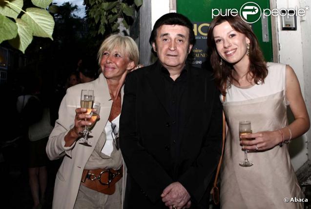 Vernissage de l'expoisiton d'Eric Neveu au musée Montparnasse à Paris, le 28 mai 2010 : Dick Rivers 