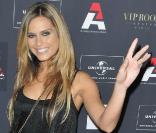 La jolie Clara Morgane, à l'occasion de la grande soirée du label AZ, qui s'est tenue au VIP Room Theatre, à Paris, le 3 juin 2010.