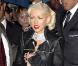Chrsitina Aguilera arrive au Late Shown à New York, le 9 juin 2010