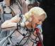 Christina Aguilera au Early show sur CBS, à New York, le 9 juin 2010