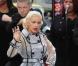 Christina Aguilera au Early show sur CBS, à New York, le 9 juin 2010