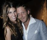  Lapo Elkann et Bianca Brandolini d'Adda, le 10 juin 2010 lors du vernissage de la 10e édition du Convivio à Milan. 