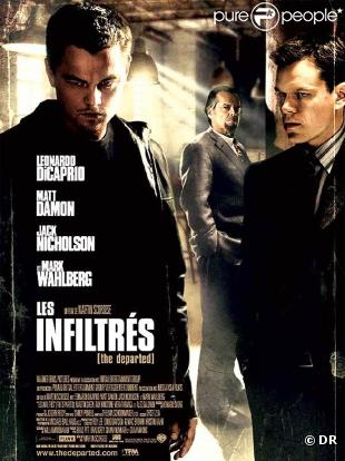 Des images des  Infiltrés , le film aux quatre Oscars de Martin Scorsese, sorti en 2007.
