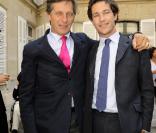 Nicolas et Antoine de Tavernost au déjeuner Père & Fils au Taillevent, mardi 15 juin