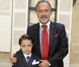 Olivier et Remy Dassault au déjeuner Père & Fils au Taillevent, mardi 15 juin