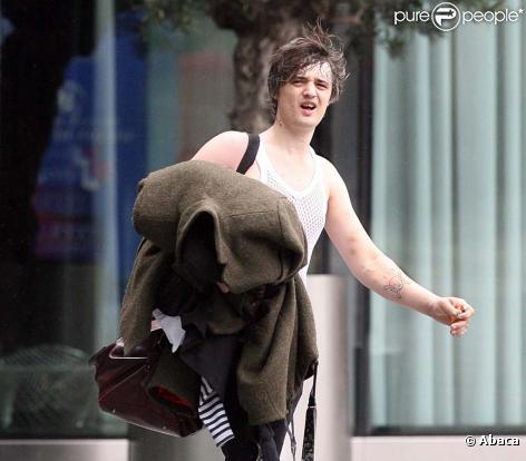 Pete Doherty à Manchester, le 18 juin 2010 !