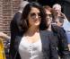 Salma Hayek se rend au David Letterman Show au Théâtre Ed Sullivan à New York le 21 juin 2010