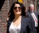 Salma Hayek se rend au David Letterman Show au Théâtre Ed Sullivan à New York le 21 juin 2010