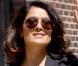 Salma Hayek se rend au David Letterman Show au Théâtre Ed Sullivan à New York le 21 juin 2010