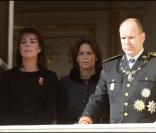 Stéphanie Grimaldi, Caroline Grimaldi et Albert  