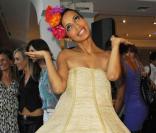 Sonia Rolland au vernissage conceptuel Les Maux Coeur. 29/06/2010