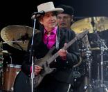 Bob Dylan en concert à Kent au Royaume-Uni, le 3 juillet 2010 
