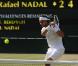 Rafael Nadal s'impose en finale de Wimbledon, face à Thomas Berdych, à Londres, le 4 juillet 2010.