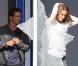 Shia LaBeouf et Rosie Huntington-Whiteley sur le tournage de Transformers 3 , de Michael Bay, à Los Angeles, le 17 juin 2010.