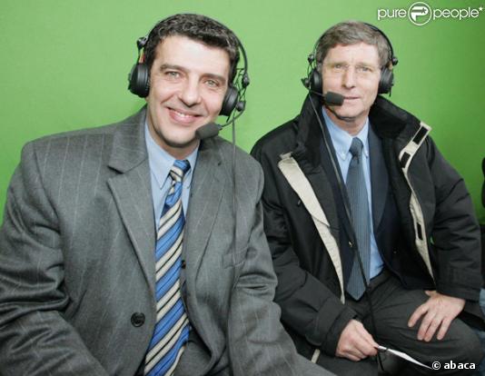 Thierry Gilardi et Jean-Michel Larqué