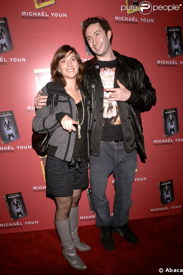 Vincent Desagnat et sa future femme Audrey 
