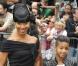 Jada Pinkett Smith et Willow Smith lors de l'avant-première de Karate Kid à Paris le 25 juillet 2010