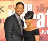 Will Smith et Jada Pinkett lors de l'avant-première de Karate Kid à Paris le 25 juillet 2010