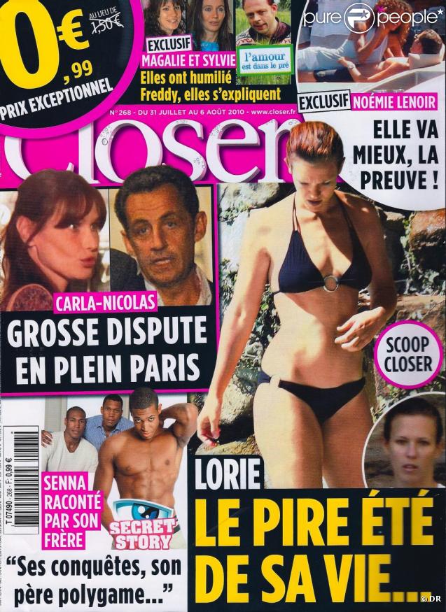 Le nouveau numéro du magazine  Closer  est en kiosques ce matin.