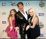 David Hasselhoff, entouré de ses deux filles, fait son Comedy Central Roast. 1/08/2010
