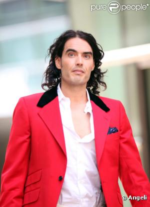 Russell Brand le 30 juillet 2010 sur le tournage du film Arthur à New York