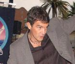 Antonio Banderas inaugure son étoile sur le Walk of Fame. 2005 