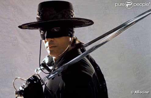Antonio Banderas dans La Légende de Zorro