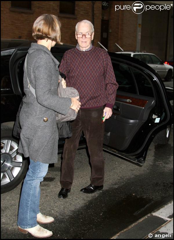 Paul Newman à New York, le 27/03/08, et sa fille, au Café des Artistes...