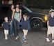 Victoria Beckham et ses enfants