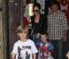 Victoria Beckham et ses enfants