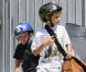 Les enfants de Victoria et David Beckham... de vrais petits casse-cou !