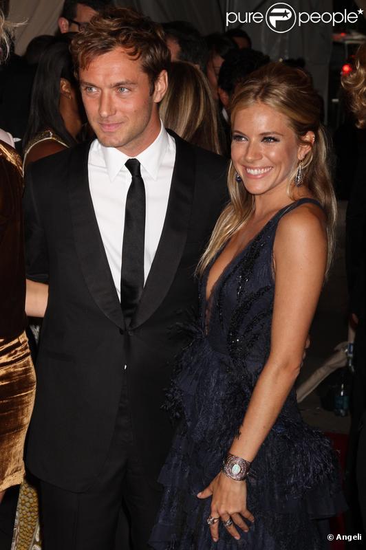 Jude Law et Sienna Miller 