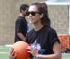 Jessica Alba lors d'une partie de Kickball à Los Angeles