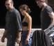 Jessica Alba sur le shooting d'une publicité Revlon à Los Angeles le 20 août 2010
