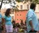 Flashmob de l'équipe de Camping Paradis à Martigues, le lundi 23 août 2010