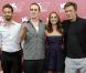 La sublime Natalie Portman au bras de Vincent Cassel... pendant que Mila Kunis roucoule avec Justin Timberlake !