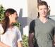 Mila Kunis et Justin Timberlake sur le tournage de  Friends with Benefits , à Malibu, le 31 août 2010.