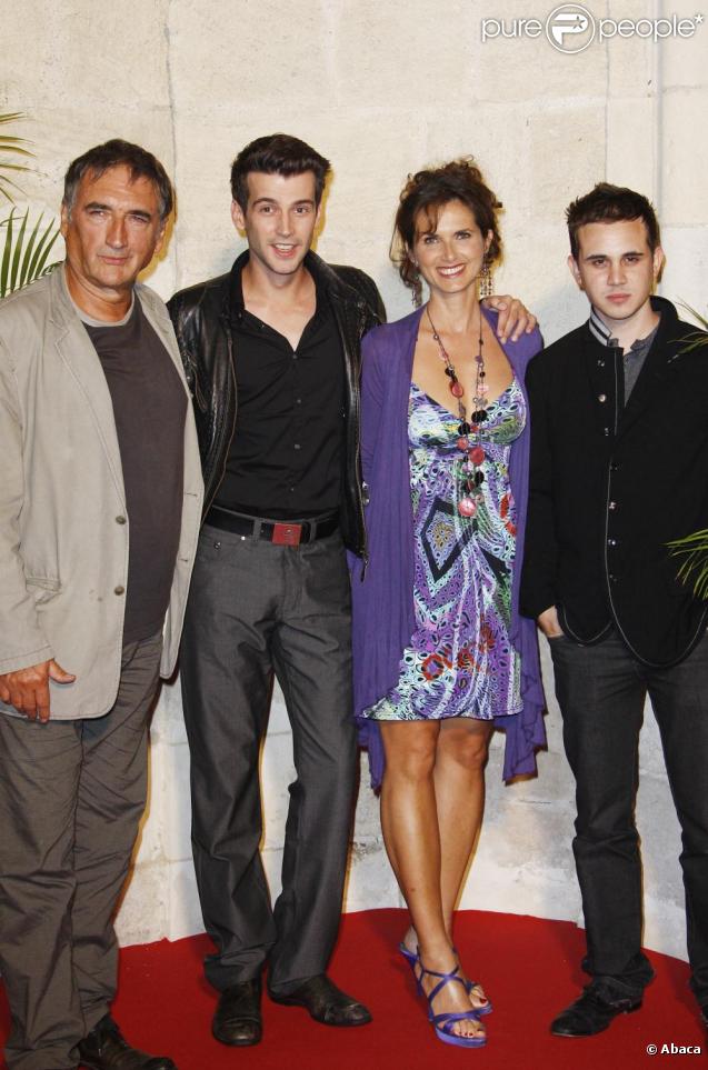Alexandre Fabre, Franck Borde, Valérie Baurens et Julien Olivieri de Plus Belle La Vie
