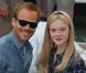 Stephen Dorff et Elle Fanning lors de leur arrivée dans la Cité des Doges, pour la présentation de  Somewhere  à la 67e Mostra de Venise, le 3 septembre 2010.