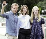 Stephen Dorff, Sofia Coppola et Ellen Fanning lors de leur arrivée dans la Cité des Doges, pour la présentation de  Somewhere  à la 67e Mostra de Venise, le 3 septembre 2010.