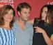 Marina Foïs, Nicolas Duvauchelle et Elodie Bouchez à l'occasion du photocall de Happy Few , présenté à la 67e Mostra de Venise, le 3 septembre 2010.