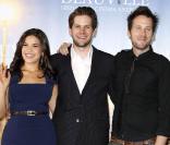America Ferrera, Ryan Piers Williams et Ryan O'Nan à l'occasion de la présentation de  The Dry Land , dans le cadre du 36e Festival de Deauville, le 7 septembre 2010.