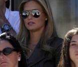 Dans les dernières heures de l'US Open, le 11 septembre 2010, les people savouraient l'intensité des rencontres du dernier carré, comme Bar Refaeli. 