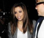 Eva Longoria sort de chez le coiffeur, à Hollywood. 14/09/2010